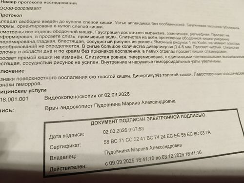 Расшифровка результатов - фото №1