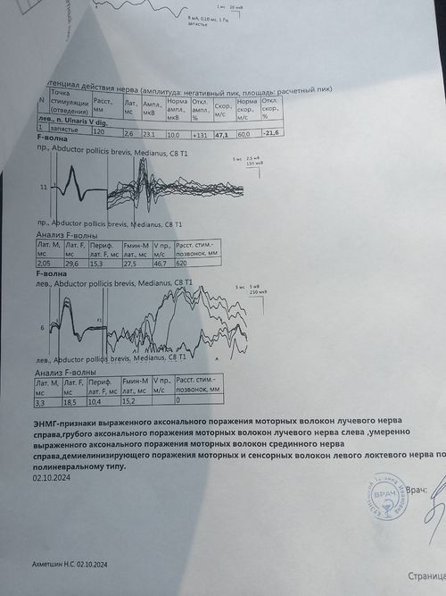 разъяснить результат энмг - фото №1