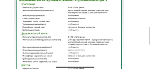 Мазок на флору - фото №1